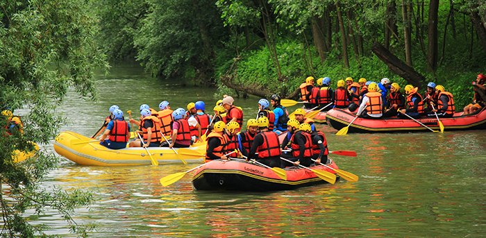 Rafting in Melen