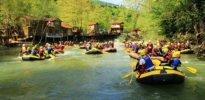 Rafting in Melen