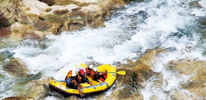 Rafting in Melen