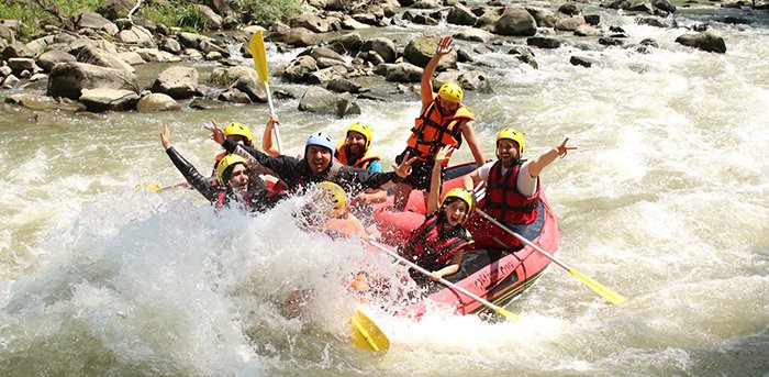 Rafting in Melen